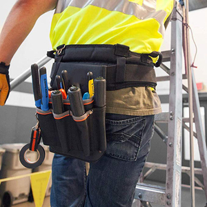Small Durable Maintenance Electrician Pouch Waist <strong>Tool</strong> <strong>Bag</strong> With Belt - Product Image 6