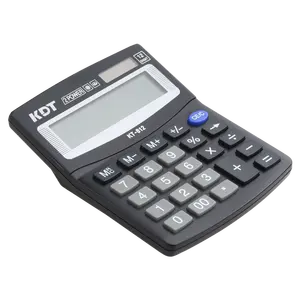 12 Digits Calculator Kt-812 Dual Power Gold Calculator Calculadora Financeira Advanced Mathematical Calculator