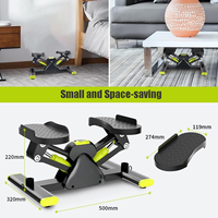 Entraîneur de fitness à domicile Fitness multi-fonction Twist Stepper Mini Stepper Stepper Silent Pedal Machine pour les entraînements de bureau à domicile