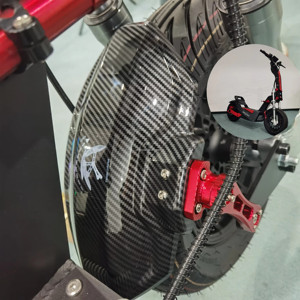Durable F8 E-scooter Plastic Front Rear Mudguard Mud Flap <b>Kit</b> <b>Electric</b> Scooter Replacement Parts Accessories - Product Image 5
