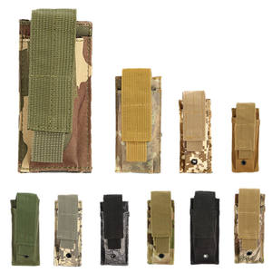 <span class=keywords><strong>Molle</strong></span> กระเป๋านิตยสารเดี่ยวยุทธวิธีกระเป๋าล่าสัตว์กระเป๋า EDC กลางแจ้งมีดปลอกไฟฉายผู้ถือแสง - Product Image 2