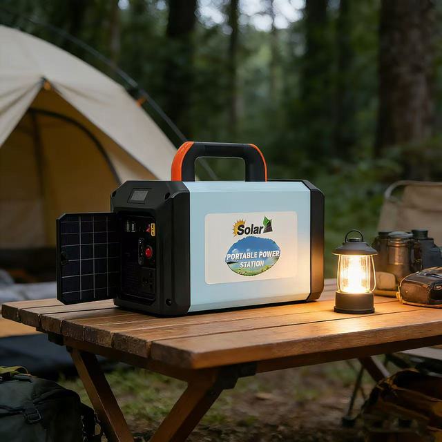 Portable Power Station Outdoor Big Size High Capacity 500w Lead-acid Cell Camping Solar Wireless Charging