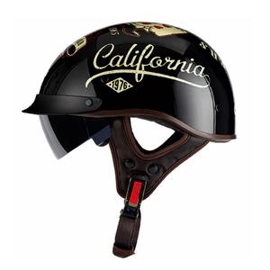 Caschi in fabbrica <span class=keywords><strong>per</strong></span> tutte le stagioni leggeri retrò ABS mezzi caschi <span class=keywords><strong>per</strong></span> uomini e donne caschi Scooter <span class=keywords><strong>moto</strong></span> nuova condizione - Product Image 3