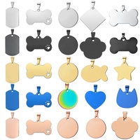 Collier pendentif personnalisé de luxe en acier inoxydable de style militaire