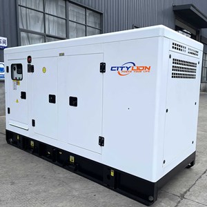 Générateur diesel silencieux 125 Kva triphasé 100 kw démarrage automatique avec télécommande châssis ouvert fréquence 50 Hz CITY LION GFS-C138 - Product Image 2