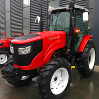 Tracteur compact rotatif de 35 CV pour l'ameublissement du sol des vergers, la préparation des terres de jardin et l'agriculture