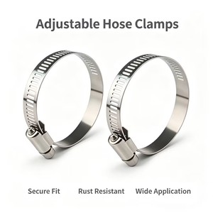 <span class=keywords><strong>Collier</strong></span> de serrage OEM en acier inoxydable 304, <span class=keywords><strong>à</strong></span> serrage manuel, <span class=keywords><strong>auto</strong></span>-<span class=keywords><strong>serrant</strong></span>, de style américain, fixe, pour tuyau d'air et tuyau d'eau - Product Image 1