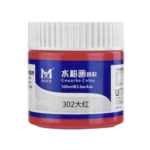 100ml Étudiant Peinture Eau <span class=keywords><strong>Poudre</strong></span> Pigment <span class=keywords><strong>Gouache</strong></span> Couleur - Product Image 3