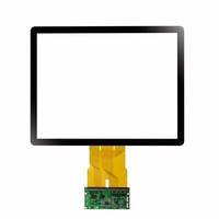 Écran LCD industriel TFT à vision complète large de 121 pouces BOE, rétroéclairage LED, interface LVDS, résolution 1024x768, -20°C