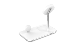 Station de charge sans fil Qi2 3 en 1 pour écouteur de téléphone <span class=keywords><strong>chargeur</strong></span> <span class=keywords><strong>Apple</strong></span> <span class=keywords><strong>Watch</strong></span> 15W Qi2 support de <span class=keywords><strong>chargeur</strong></span> magnétique pour plusieurs appareils - Product Image 4