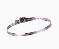 Collier de serrage rapide pour tuyau de ventilation à installation rapide