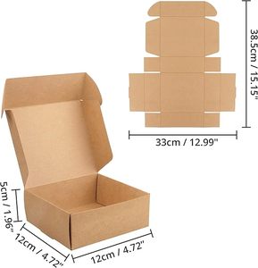 Cajas rígidas grandes de cartón corrugado blanco reciclable con revestimiento UV para envío de ropa, zapatos, velas, carteras, marcos de fotos - Product Image 2