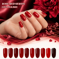 Kit de gel pour nail art UV LED ORCHID FOX, logo personnalisé, écologique, végan, 10 couleurs, plusieurs styles, hautement pigmenté, longue tenue