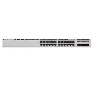 Switch Ethernet Gigabit Administrado de 24 Puertos C9200L-24T-4G-E, Nuevo Chasis 1U con Funciones VLAN, POE, SNMP y QoS - Product Image 1