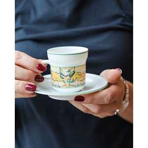 Juego de 6 Tazas de Café de Porcelana Richard Ginori Fauve, Capacidad de 250 ml y 600 ml, Certificación BSCI, Caja Original, Hoteles, Envío Manual - Product Image 4