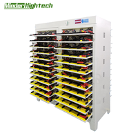 Machine de test et de classification de capacité de cellules de batterie prismatiques Minder Brand 128 cellules 5V 10A pour pack de cellules de batterie prismatiques