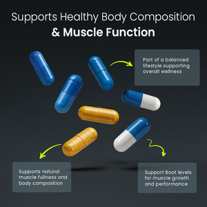 Cápsulas de Maca Herbal LIFEWORTH para Hombres, para Mejorar la Resistencia, la Fuerza y el Desarrollo Muscular - Product Image 2