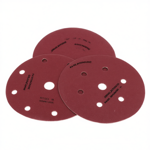 Discos de Lijado con Velcro Ttake, Grano 60, 8+1 Agujeros, Abrasivo de Corindón para Madera y Metal - Product Image 2