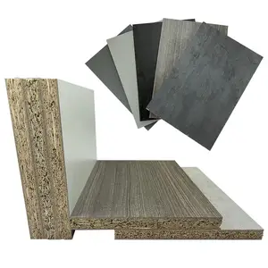 Melamine chipboard new modern factory price melamine board 16mm particle board for kitchen cabinets