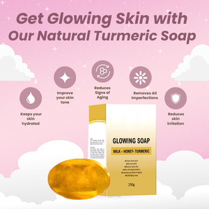 Bán Buôn Tùy Chỉnh 24K Vàng Glowing Vẻ Đẹp Xà Phòng Cho Mật Ong Và Tumeric Thành Phần - Product Image 6