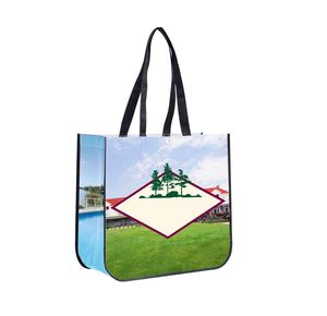 Bolsa de Compra Reutilizable Ecológica Hecha de Material PP No Tejido, Diseño Plegable, Resistente y Portátil - Product Image 1