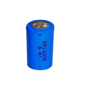 ER14335 3.6V 1650mAh 고용량 사용자 정의 가능 2/3AA ER14335 Li-SOCL2 배터리 ER14335