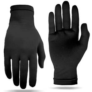 Nuevos guantes simples de nailon para conducir automóviles con pantalla táctil Guantes para exteriores de Pakistán hechos de cuero - Product Image 1