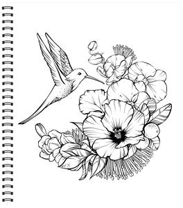 Uptodate livre de <span class=keywords><strong>coloriage</strong></span> à couverture rigide personnalisé imprimé livres de dessin en spirale enfants <span class=keywords><strong>adulte</strong></span> livre de <span class=keywords><strong>coloriage</strong></span> pour le soulagement de l'anxiété - Product Image 3