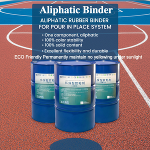 Прозрачный гибкий полиуретановый клей для резиновой крошки, спортивных покрытий, проектов на основе эпоксидной смолы, УФ-стойкий, с высокой адгезией, не желтеет - Product Image 1