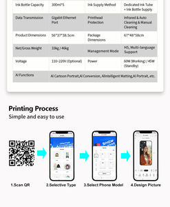 Imprimante UV ZYJJ A5 avec tête d'impression XP600, fonction automatique, nouvelle encre UV, garantie 1 an pour les coques de téléphone et les housses de mobiles - Product Image 4
