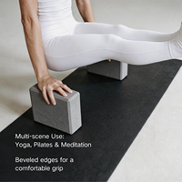 Bloc de yoga longue durée en mousse EVA 230x150x75mm 280g, résistant à la compression et aux fissures, accessoires de Pilates, vente en gros directe usine