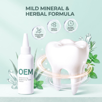 Polvo Dental Blanqueador Anti-Sensible con Menta Natural, Fórmula Suave, Elimina Manchas Amarillas, Aliento Fresco, Servicio Personalizado OEM ODM
