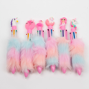<span class=keywords><strong>Penna</strong></span> a Sfera in Peluche Stile Ragazza Carina, Multicolore, <span class=keywords><strong>con</strong></span> Stampa a Sublimazione e Topper <span class=keywords><strong>Unicorno</strong></span>, Corpo Morbido |   Bomboniere e articoli per la scrittura quotidiana - Product Image 2