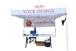 Drapeau de plage en polyester, oriflamme pour exposition - Product Image 2