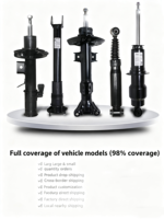 Kit complet de suspension : bras de suspension, amortisseurs, biellettes de barre stabilisatrice et amortisseurs arrière pour VW AUDI Toyota Modern BWN Nissan