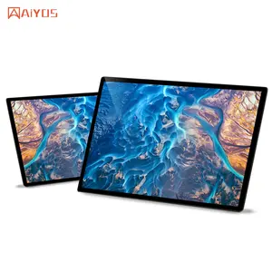 10.1/13.3/15/15.6/18.5/21/24/32 inch capacitive touch screen kiosk Ad display wall mounted android all in one tablet pc