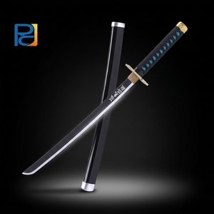 Épée en bambou avec poignée en plastique et accessoires, Épée en bambou Tokitou Muichirou pour <span class=keywords><strong>Demon</strong></span> <span class=keywords><strong>Slayer</strong></span>, Épée Katana Anime avec poignée en PVC - Product Image 1