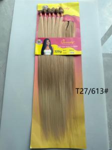BELEZA T1B/27 #   STW326+1 320G Extensiones de Cabello Liso Trenzado de 32 Pulgadas, Moda Actual, Venta al Por Mayor, Calidad de Fábrica, Muy Popular - Product Image 5