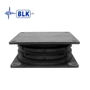 Road Rollers Mining Equipment Engine Anti Vibration Rubber Shock Absorber Isolation Damper Pad Feet