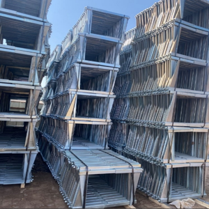 Serre-joints de coffrage en acier robuste et réglable, en forme de coin, pour panneaux de coffrage, poutres/colonne en béton, galvanisé et zingué, à serrage rapide - Product Image 5