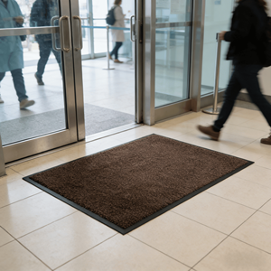 <span class=keywords><strong>Tapis</strong></span> d'entrée commercial robuste et lavable, dessus en nylon durable et envers antidérapant en NBR - Product Image 6