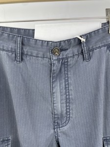 卸売りOEMブランドカジュアルファッション軽量夏ストレッチ生地スラントカーゴポケット男性用チェッカーデニムショーツジーンズ - Product Image 4