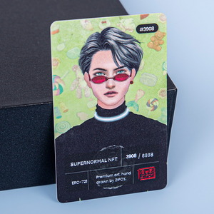 Carte <span class=keywords><strong>postale</strong></span> couleur double face personnalisée de haute qualité cartes photographiques sérigraphiées carte-cadeau magnétique pour la collection - Product Image 5