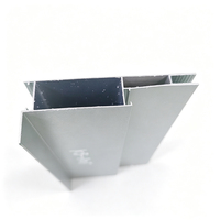 Cadre de boîte lumineuse en aluminium anodisé sur mesure pour usine d'extrusion, ODM en gros pour projets de signalétique publicitaire intérieure