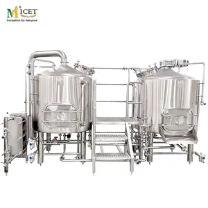 MICET 3bbl 5bbl brewing equipment beer brewing plant turnkey production line craft brewery for restaurant for sale