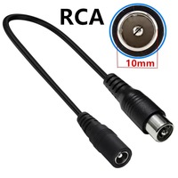 Câble adaptateur de DC2.1 à DC2.5 / M12 / M16 / XLR 3PIN / C15 / 8016 mâle / Câble d'extension RCA DC