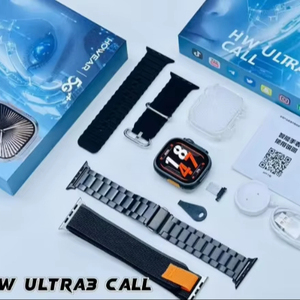 Hw ultra3 cuộc gọi máy ảnh kép ngủ tập thể dục theo dõi GPS Wifi cuộc gọi video 4G <span class=keywords><strong>Android</strong></span> Sim thẻ thông minh đồng hồ với deepseek Kimi ai - Product Image 1