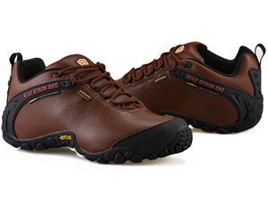 Scarpe da <span class=keywords><strong>Trekking</strong></span> in Vera Pelle per Uomo Sneakers Outdoor Traspiranti per Arrampicata - Product Image 6