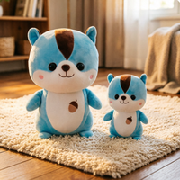 Boîte mystère de jouets en peluche personnalisés, faible MOQ, concevez votre propre poupée en peluche, jouet de collection, fabricant OEM