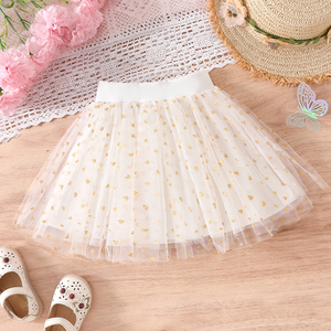 Verano nueva niña Margarita bordada de tres capas de malla <span class=keywords><strong>princesa</strong></span> escuela niños transpirable Floral tutú falda bebé de talla grande lindo - Product Image 2